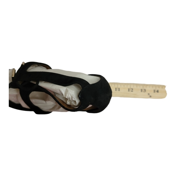 AQUAZZURA Kimi Pump 75 Black Suede Heel 3" Heel - Picture 11 of 15